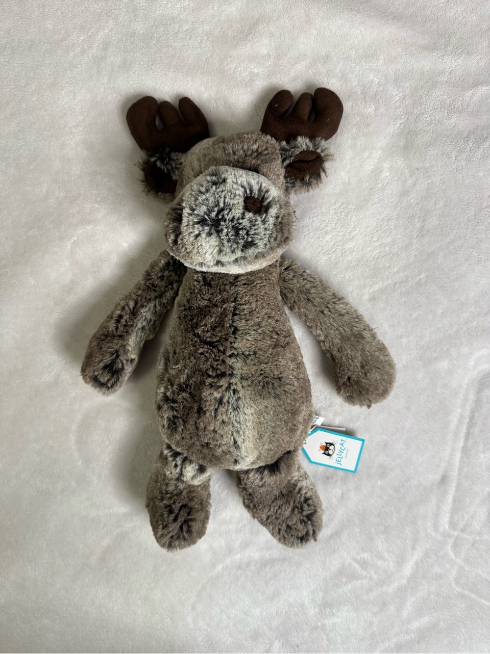 BNWT Medium Bashful Marty Moose Jellycat Retired